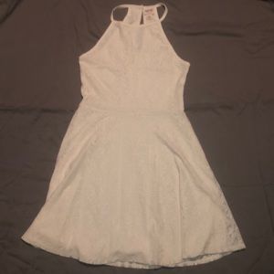 Cream Skater Dress